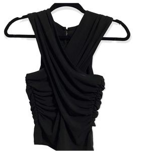 Free People Open Back Wrap tank